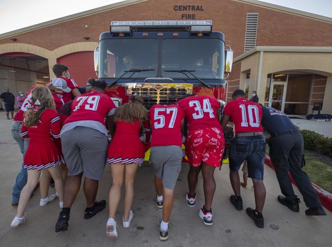 La Marque Fire Department celebrates two new trucks Local News The