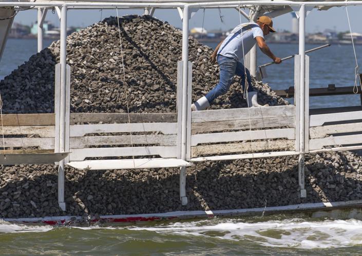 San Leon company rebuilds oyster reefs in Galveston Bay Local News The Daily News