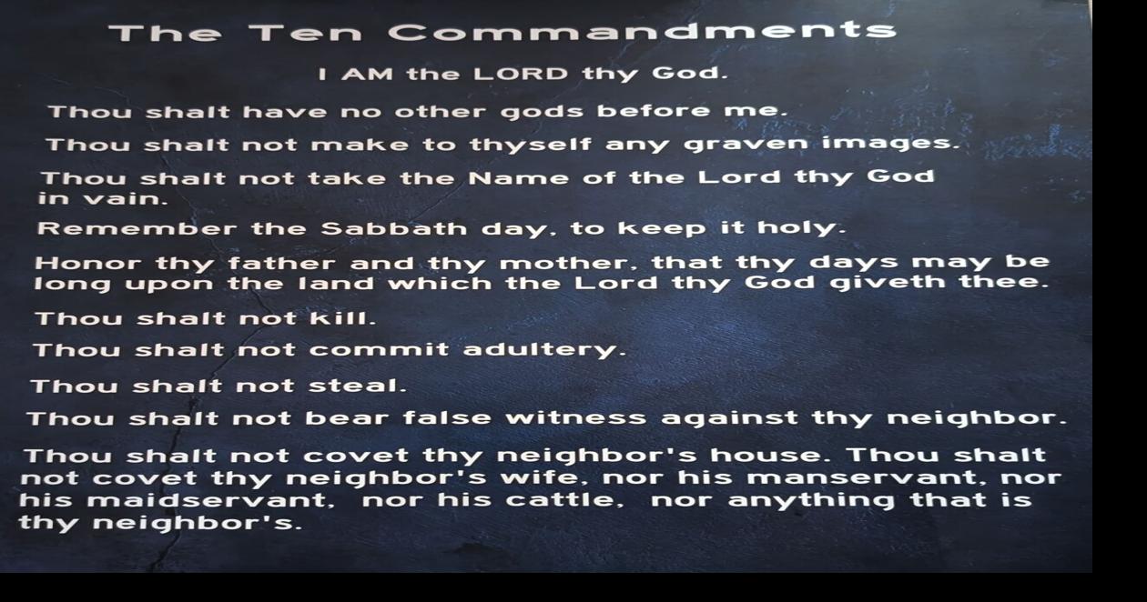Galveston ISD Ten Commandments dispute moves forward Wednesday in ...