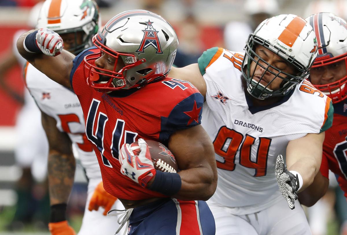 XFL Houston Roughnecks vs. Seattle Dragons