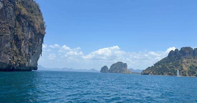 Krabi's limestone islands are not just beautiful to look at, they're home to vibrant marine life.