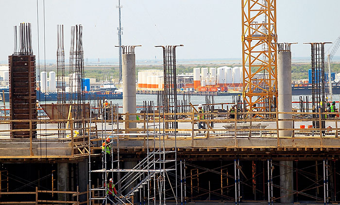 Hospital taking shape