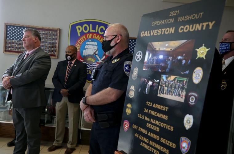 More than 120 arrested in sweeping antigang operation in Galveston