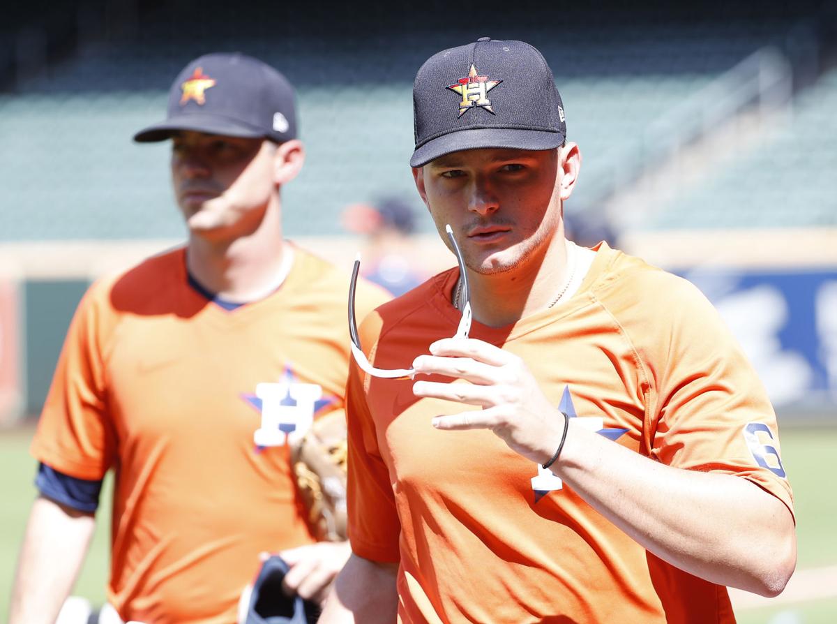 Houston Astros ALDS Workout