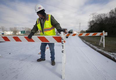 Galveston County Icy Weather