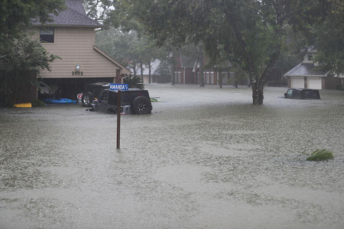 Dickinson Harvey flooding