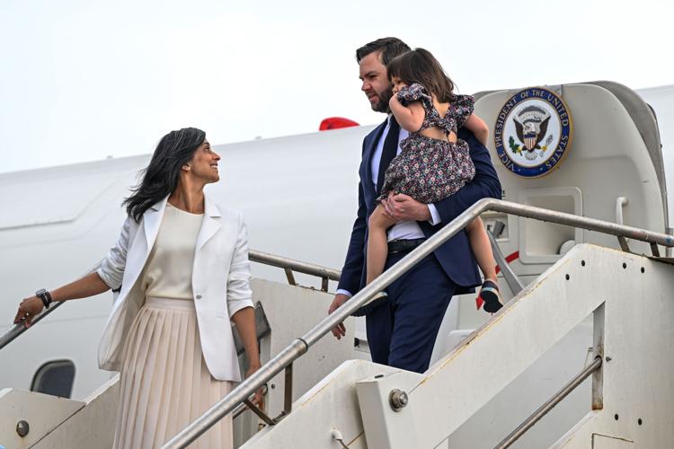 JD Vance visits Italy for tariff talks and attends Good Friday service
