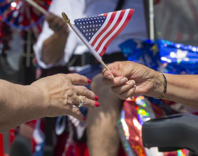 Star Spangled Carts parade through Galveston to honor military