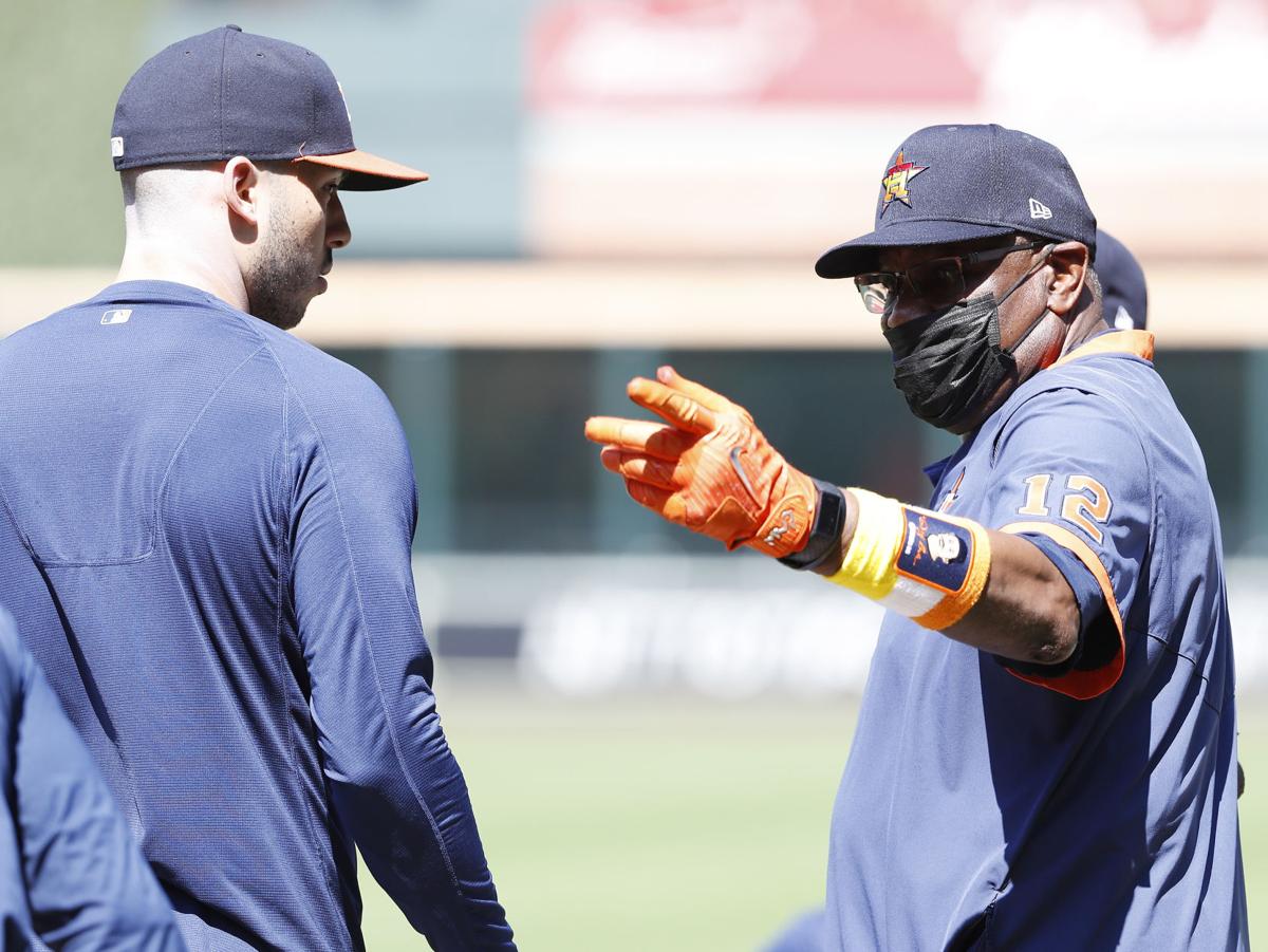 Houston Astros ALDS Workout