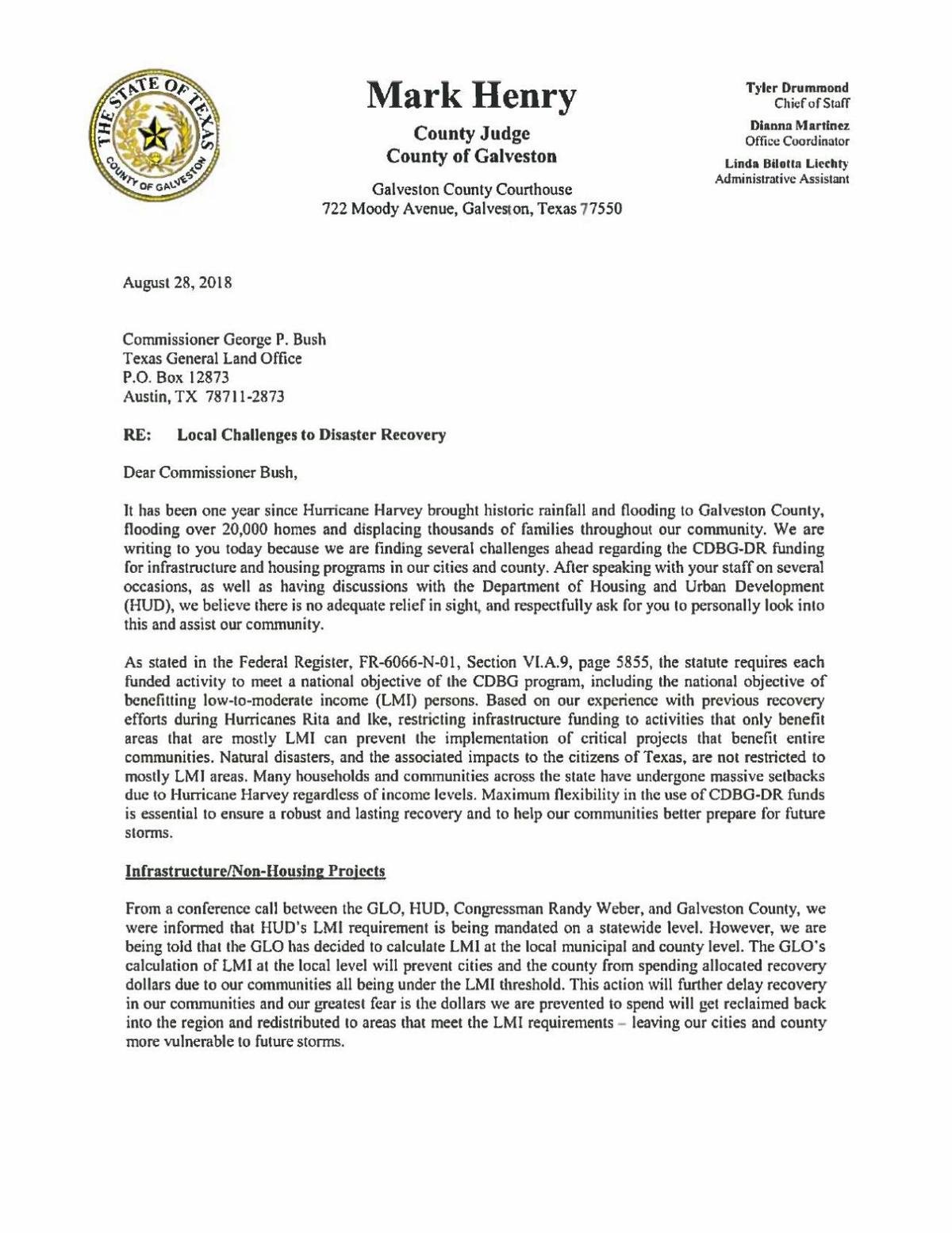 Letter To Commissioner Bush The Daily News letter-to-commissioner-bush-the-daily-news