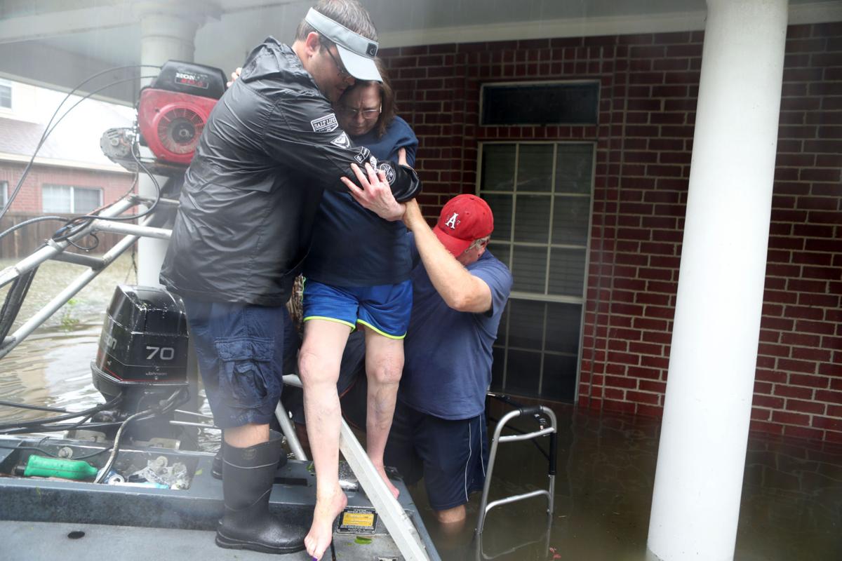 Dickinson Harvey flooding