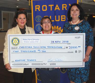 Rotary Club of Galveston gives back