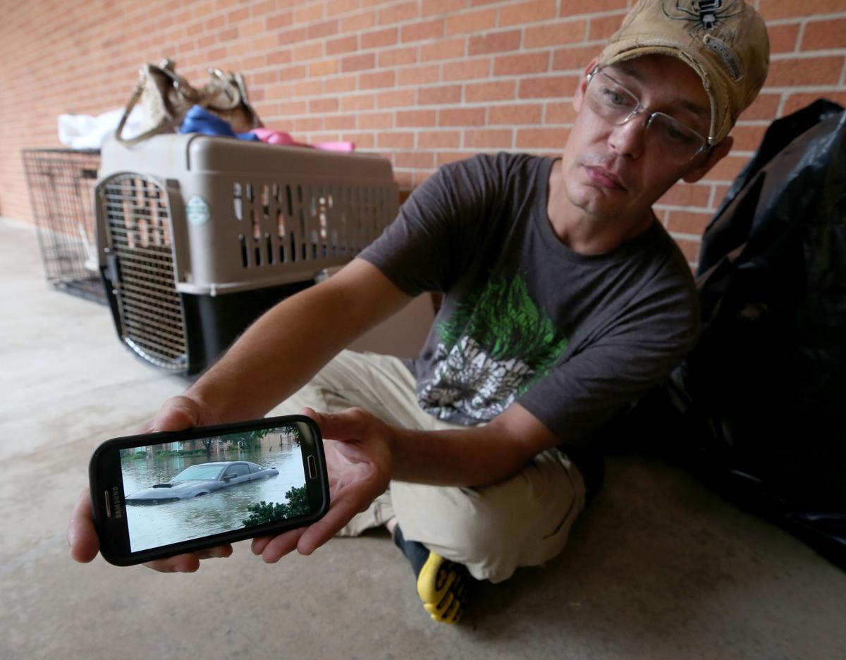 Dickinson evacuees evacuated from Galveston