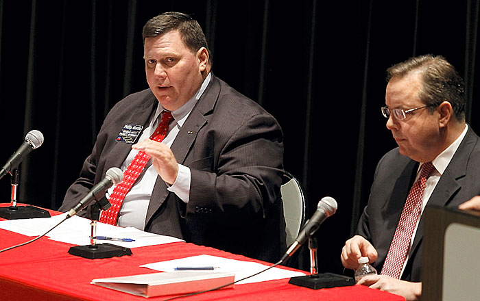 State rep JP DA candidates share views stances at Daily News forum