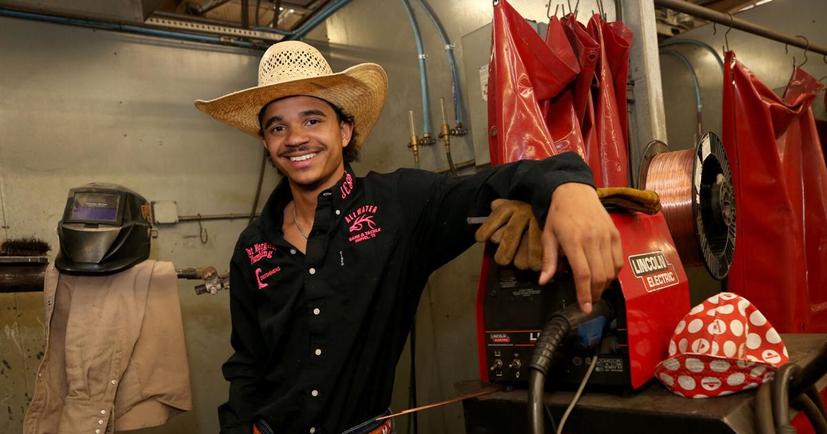 Pro Cowboy Pro cowboy learns welding trade as back-up career plan | Local News ...