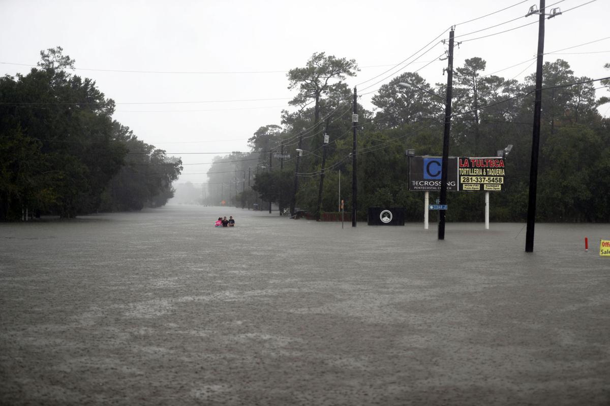 Dickinson Harvey flooding