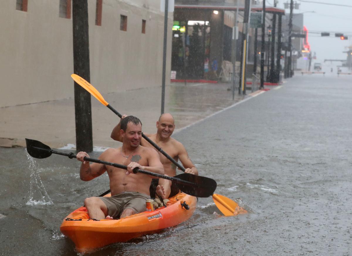 Tropical Storm Imelda Galveston flooding