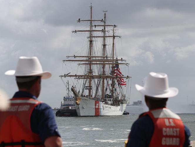 Cutter Eagle berths in Galveston for first time in 50 years Local