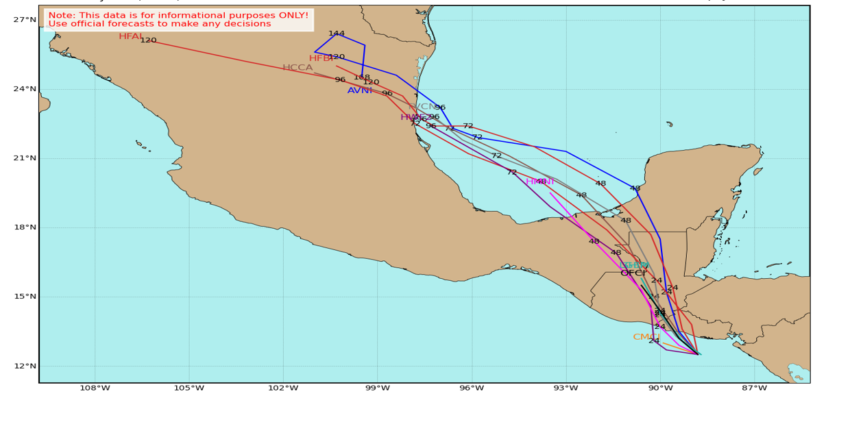 It's hot but there's some relief in sight; Campeche stirs