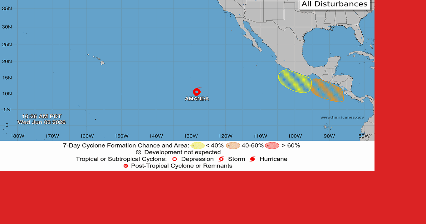 Scattered showers and thunderstorms to continue