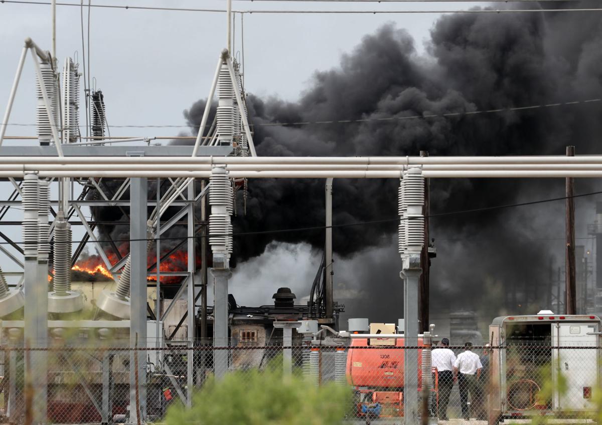 Transformer fire erupts at Texas City chemical plant