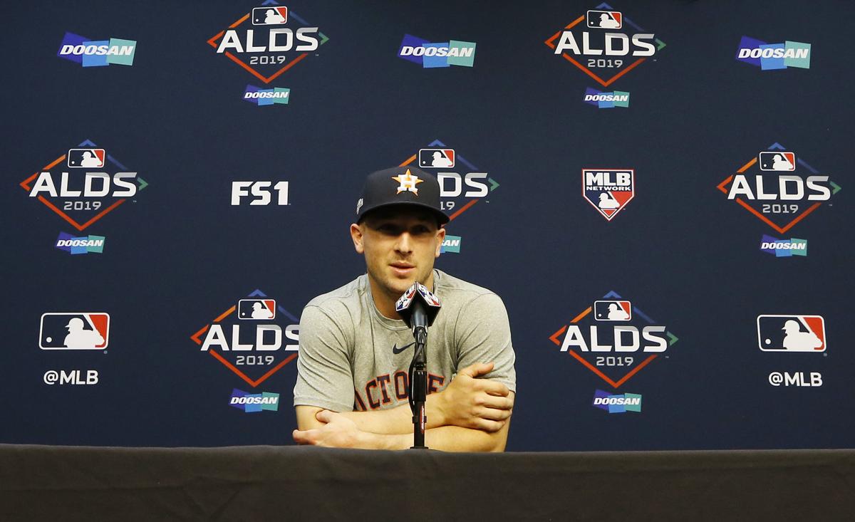 Houston Astros ALDS Workout