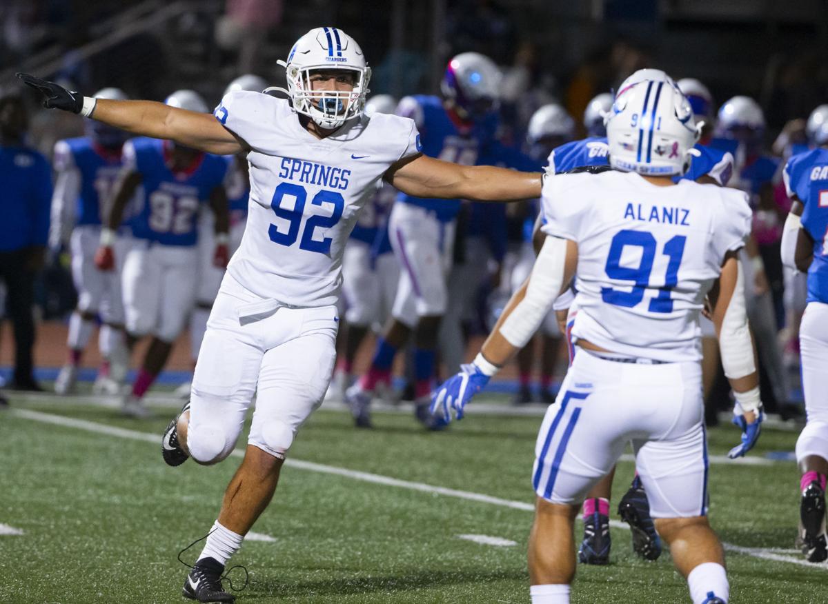 Dickinson vs Clear Springs High School Football
