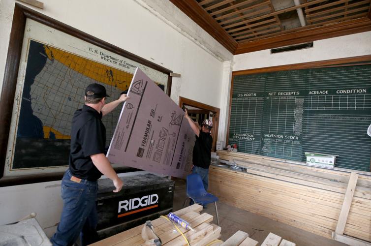 Cotton Exchange renovations reveal remnants of the past Local News