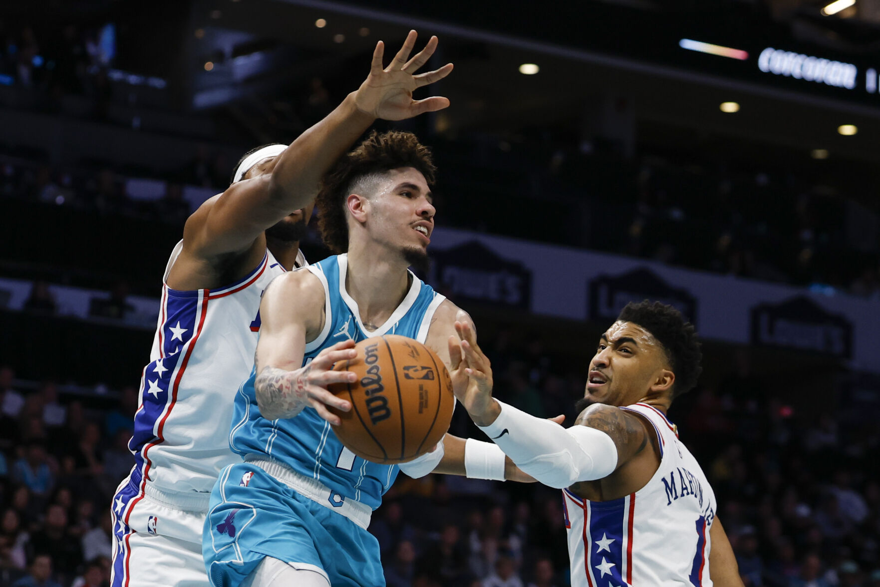 Maxey Scores 40, George Adds 33 As 76ers Top Hornets 121-108 To Spoil ...