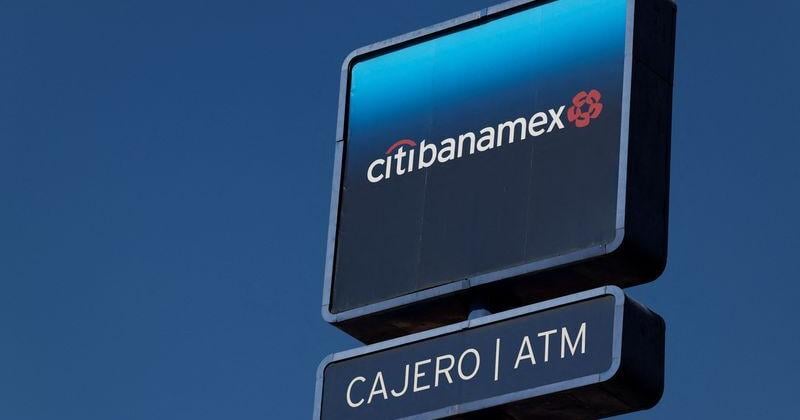The logo of Citibanamex bank is pictured in Mexico City