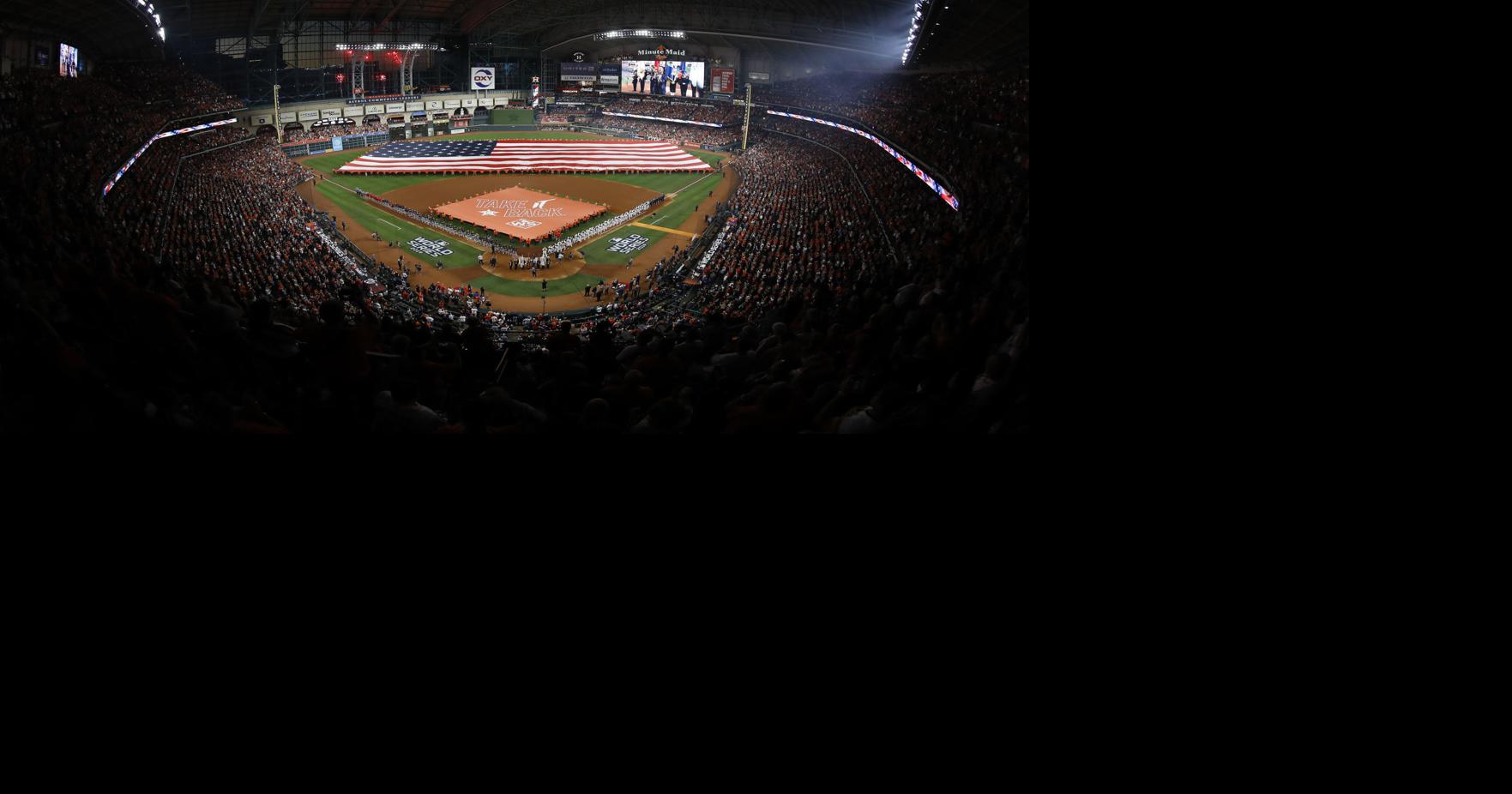 Photos: World Series Game 1 At Minute Maid – Houston Public Media