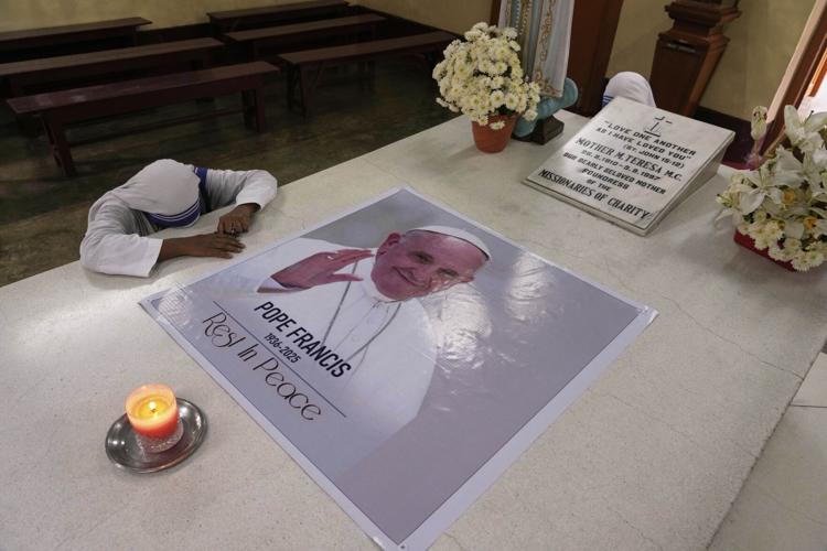 Pope Francis worried about greeting crowd in St. Peter's Square but was