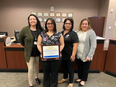 County's vital statistics department earns award