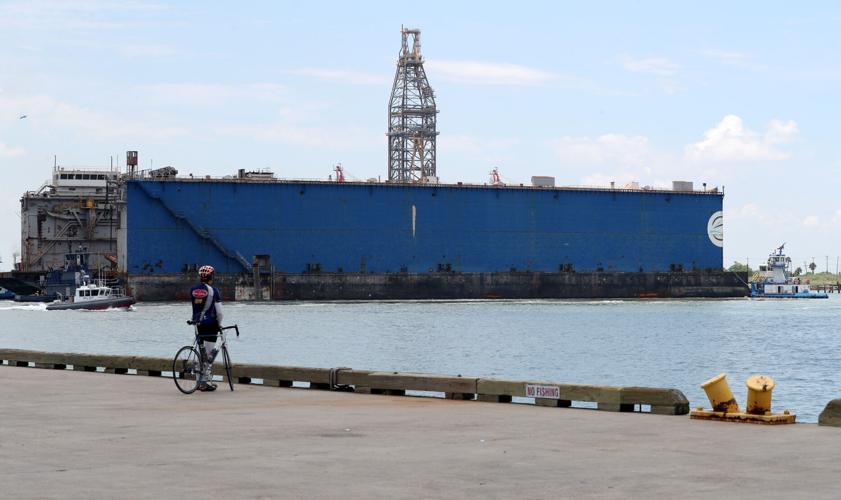 Battleship foundation sees 'divine intervention' in dry dock arrival in