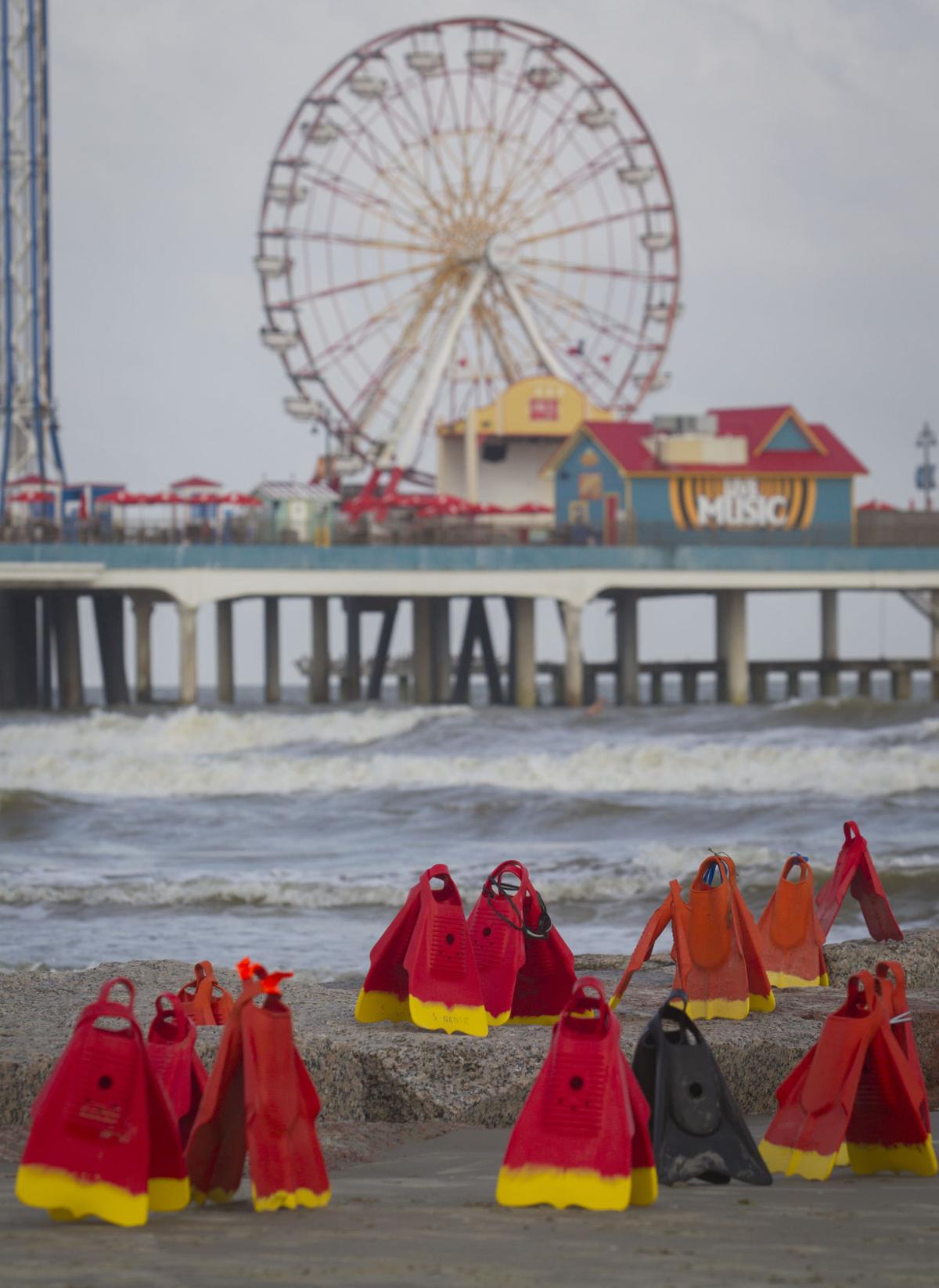 Photos Galveston Island Beach Patrol "Night Swim" In Focus The