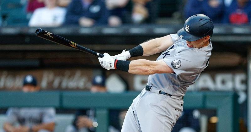 Yankees Rookie Ben Rice, 22, Strikes Early with Double vs. White Sox