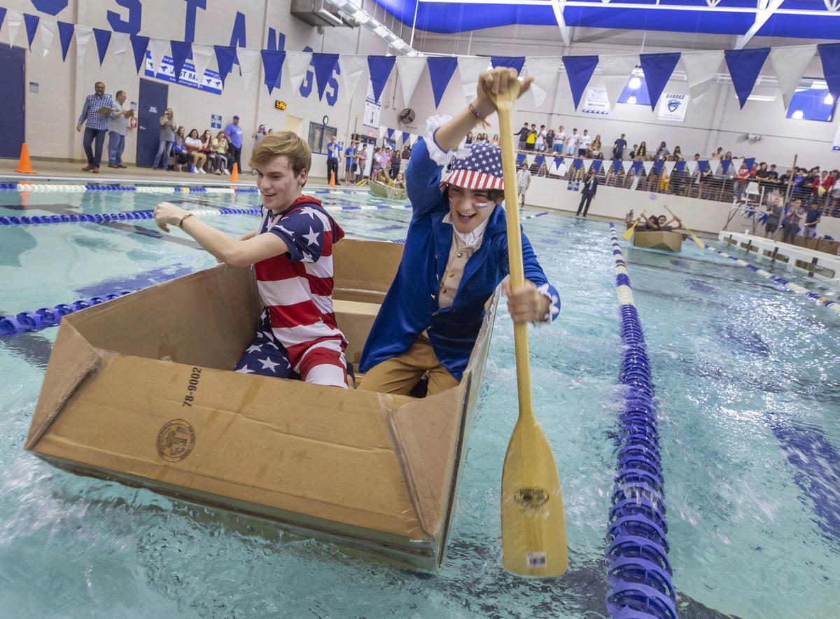 Friendswood High School Cardboard Boat Races