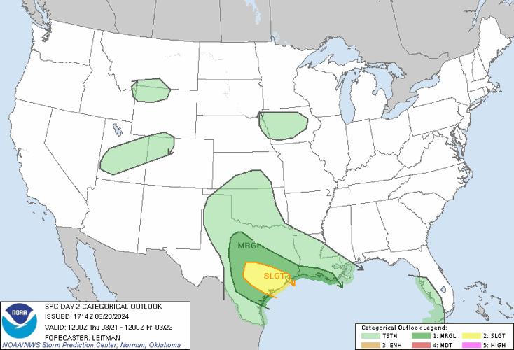 Severe storms, heavy rain possible Thursday, clearing for the weekend ...