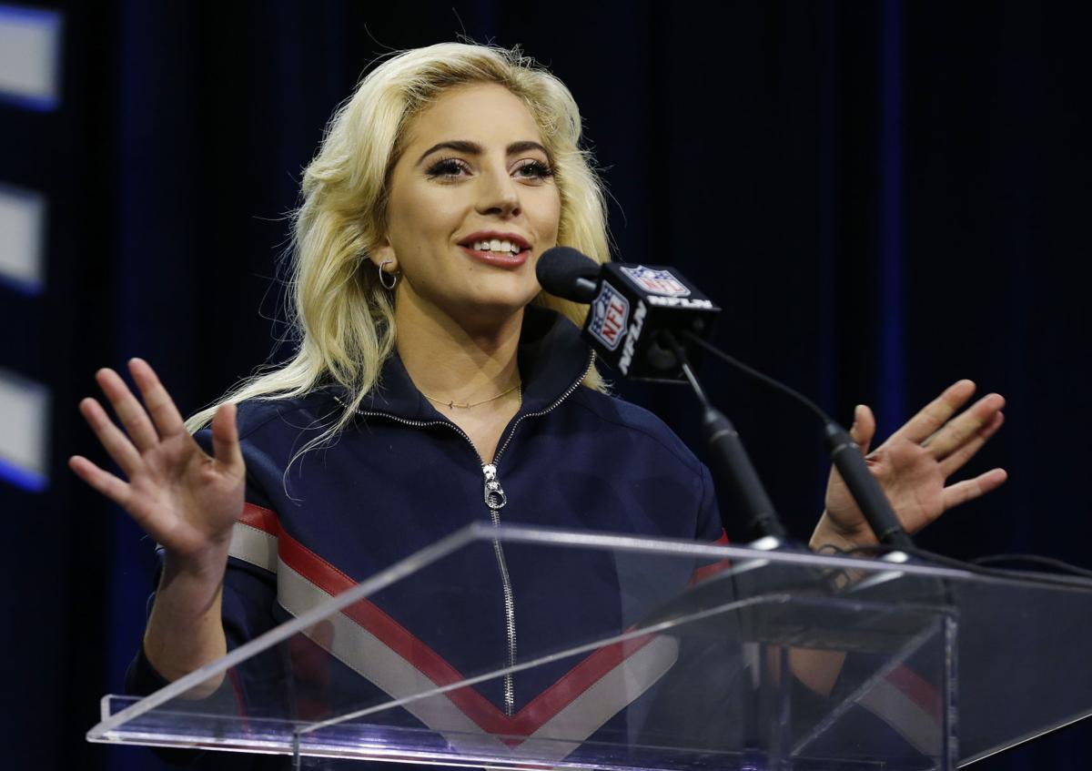 Lady Gaga at Super Bowl LI