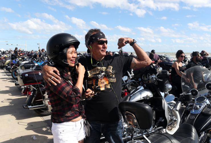 Bikers shop, show off, smoke cigars at island rally Local News The