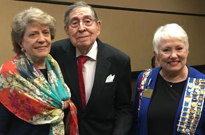 Frank Incaprera Jr. receives medal, certificate