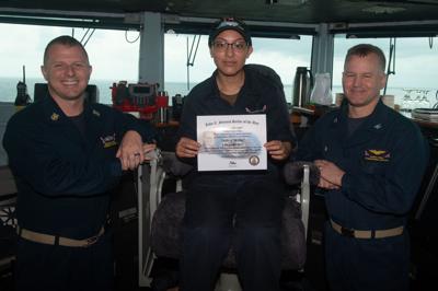 Isle native named 'Sailor of the Day'