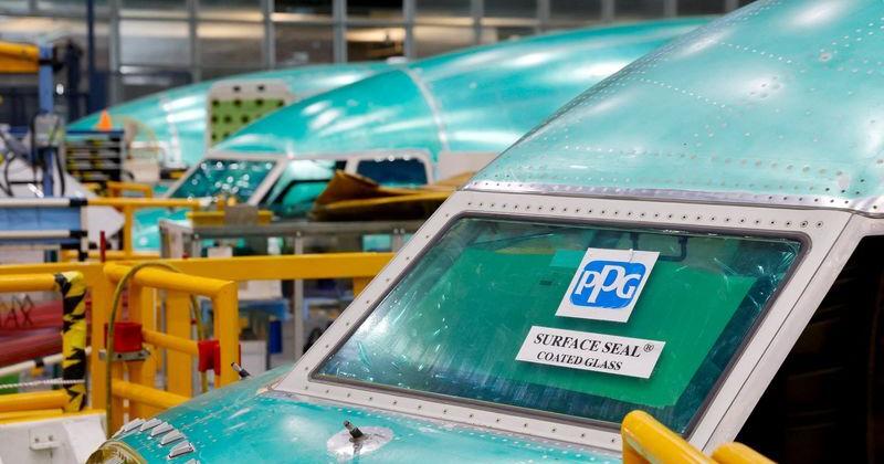 FILE PHOTO: Boeing 737 MAX aircraft are assembled at the company's plant in Renton