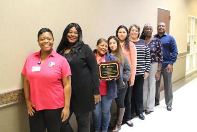 Health department awarded service award