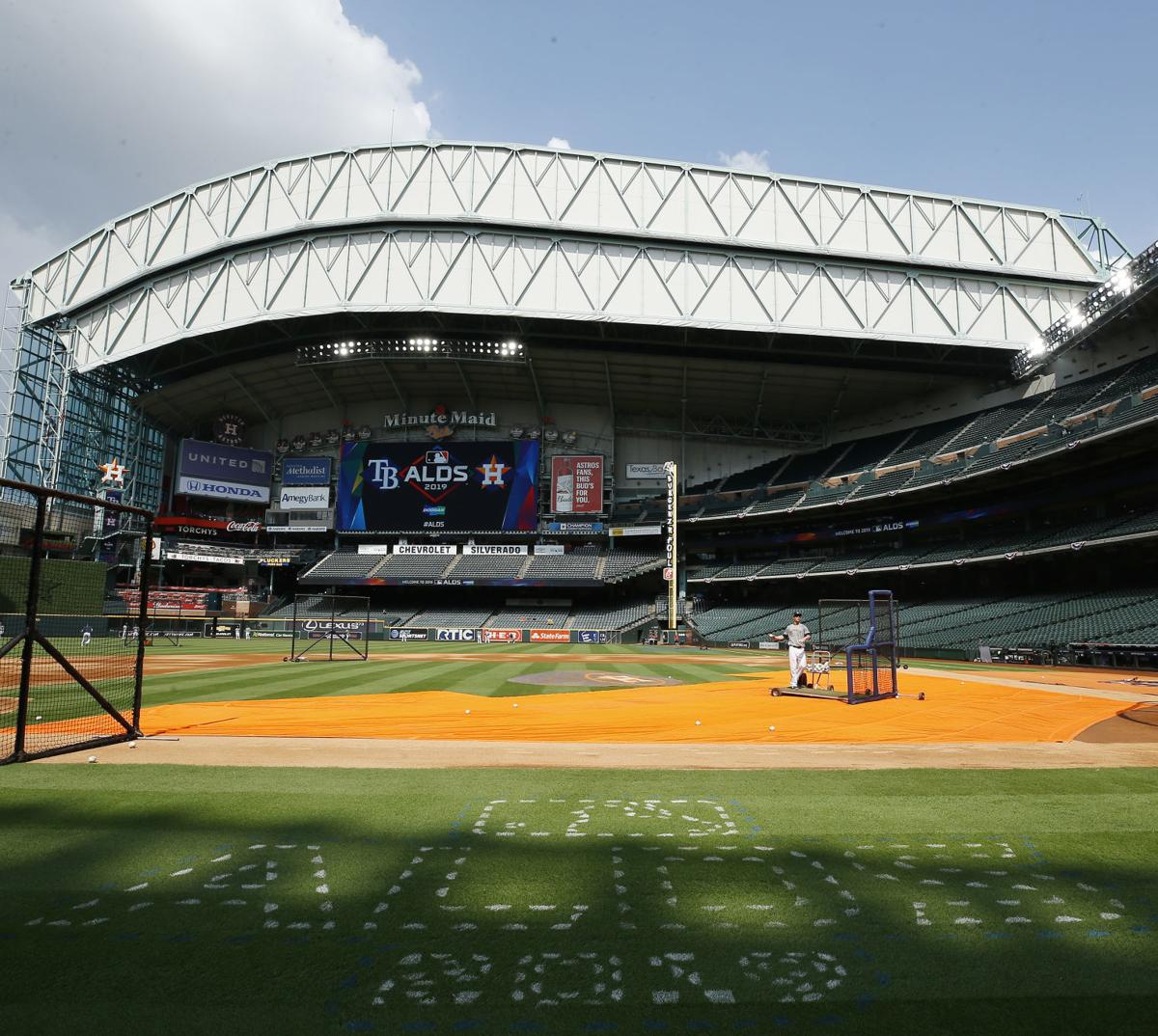 Houston Astros ALDS Workout