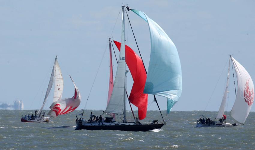 Annual Harvest Moon Regatta sets sail Local News The Daily News