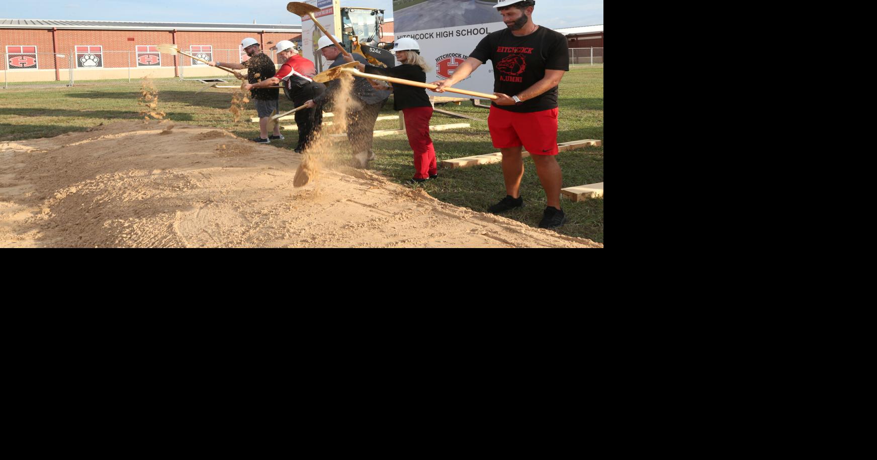 Hitchcock ISD breaks ground on CTE Fine Arts building Local News