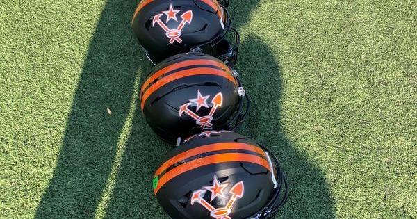 UTEP will debut black helmets with the 1914 logo of the Texas School of Mines on them when they host Texas Southern Saturday at the Sun Bowl.