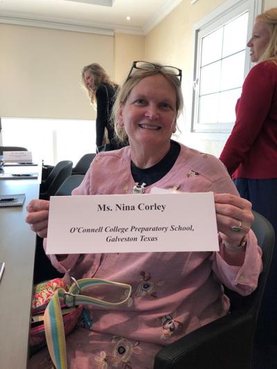 Nina Corley represents US at Arab Emirates Study Tour