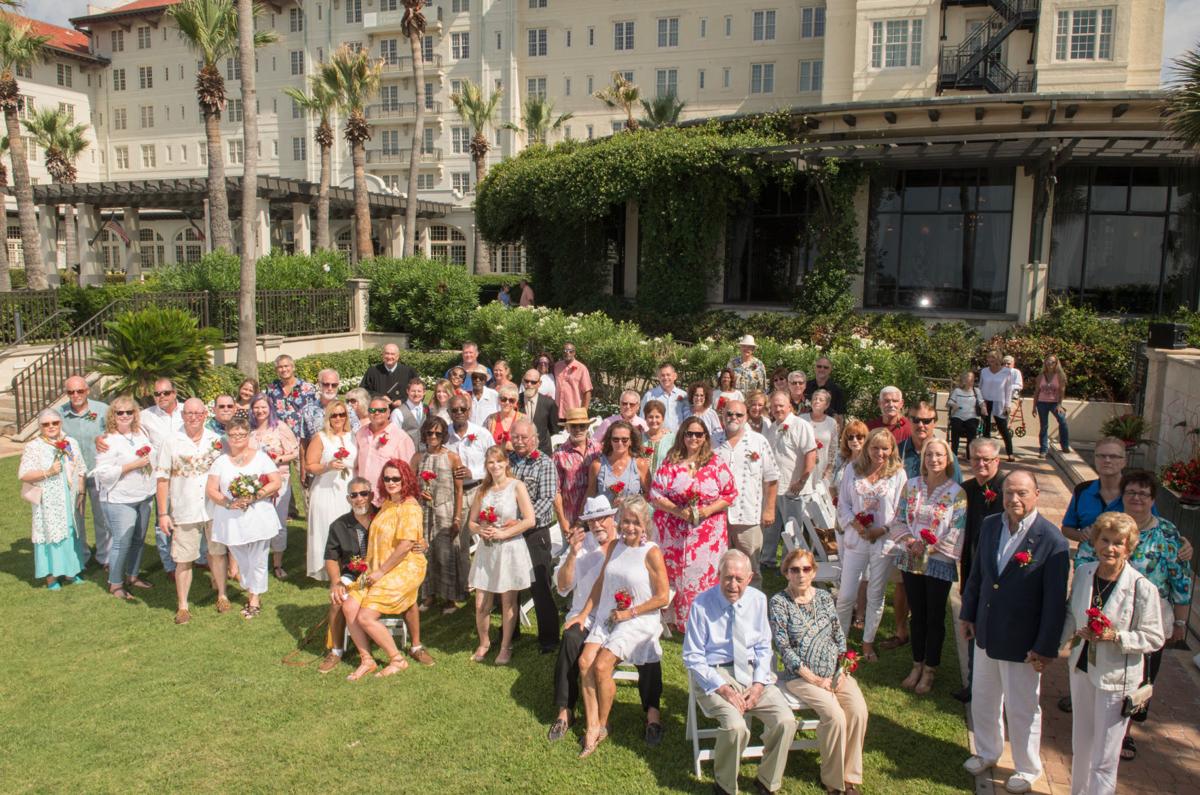 Dozens Celebrate Wedded Bliss At Hotel Galvez Leisure